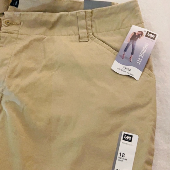 Lees Midrise Crop Pants - Picture 3 of 4